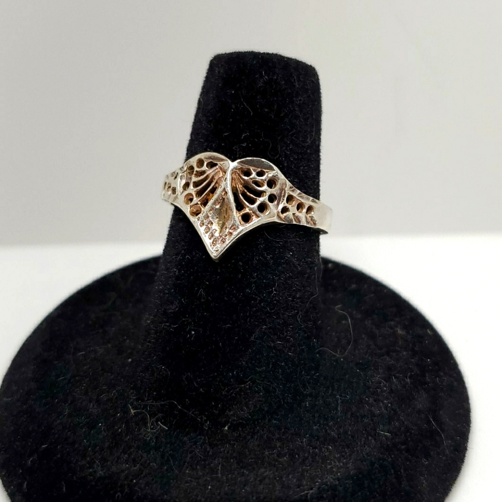 925 sterling silver heart ring